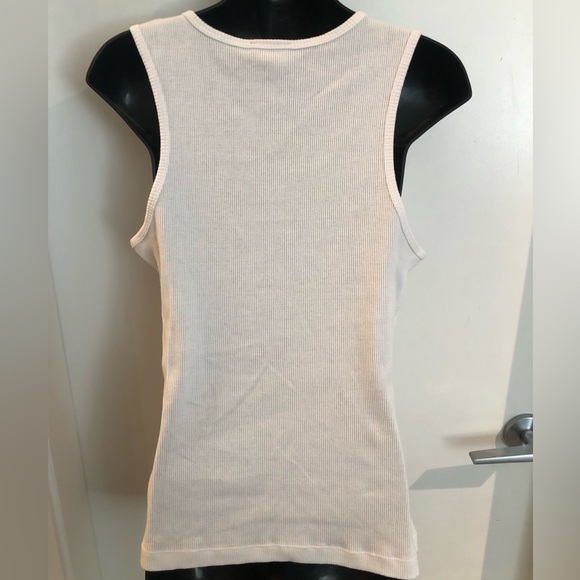 3/$25 GASOLINE XL White w rose crochete’ appliqué - Picture 7 of 8